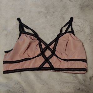 Torrid Pink Cut Out Bralette